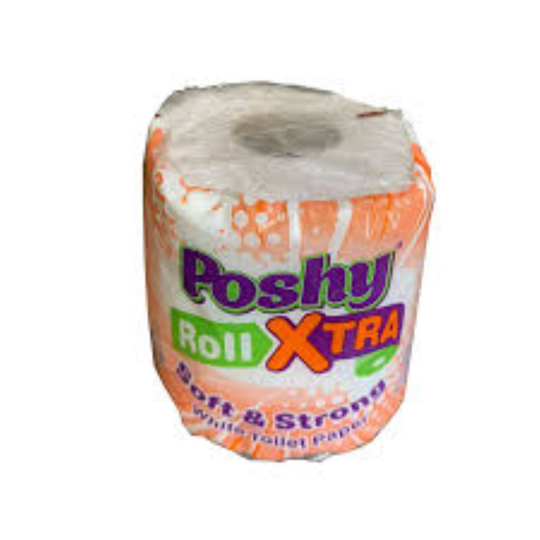  Poshy Roll Xtra - 150 Sheets  Premium Blended  2 Ply - Single Pack